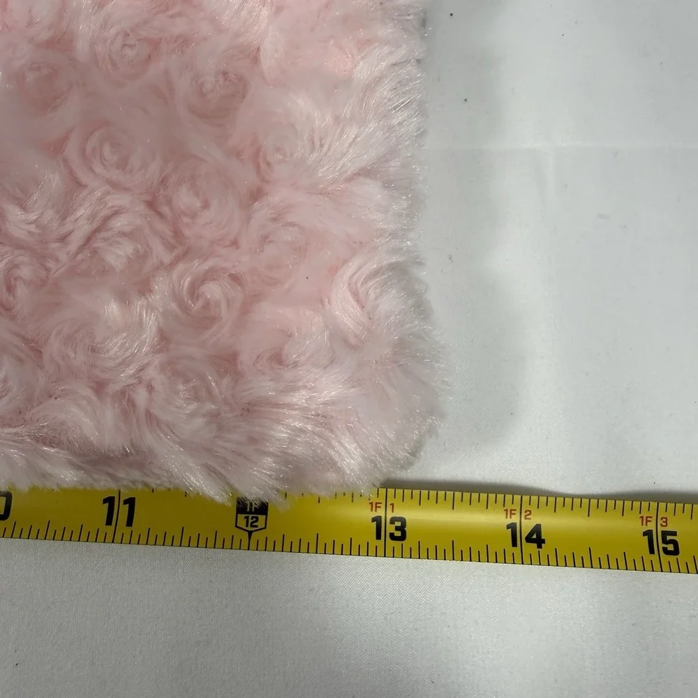 Blankets and Beyond Pink Bunny Security Lovey Soft Plush‎ 13x13 Adorable Nunu